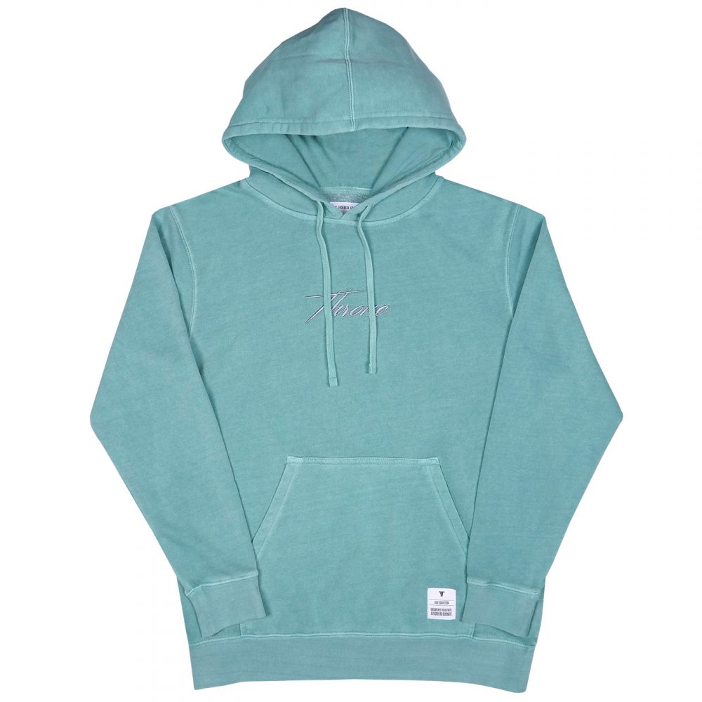 Script Hoodie Mint – Throne Lacrosse